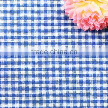 latest design fashion yarn dyed new design for shirt check and stripe woven cotton plaid fabric