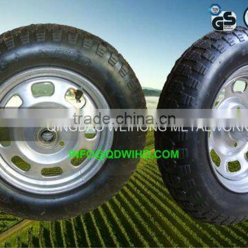 10 inch 3.00-4 Best quality Colorful Air Pneumatic rubber wheel