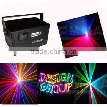 big power 3w rgb full color disco indoor laser light