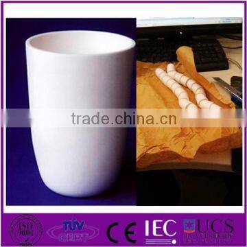 high temperature Corundum Refractory Ceramic Crucible for Melting