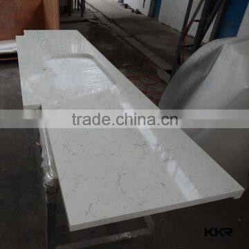 White Quartz Kitchen Bench Top