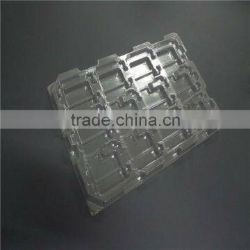 PET clear electronic parts tray