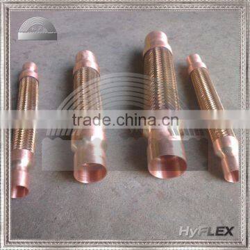 Braided Flexible Metal Sweat Connectors Bronze Hose With Bronze Braid and Copper Female Ends photo-2
