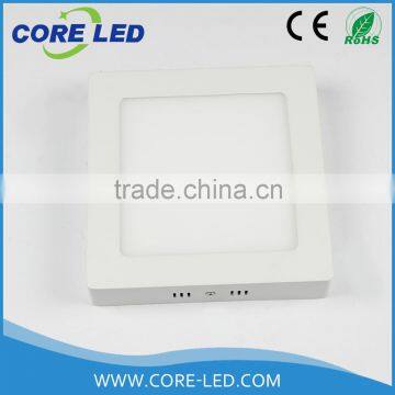 Aluminum 3000K/6000K CCT Square Led Panels 12W