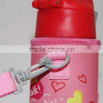 Nice neoprene water bottle holder with shoulder,kettle holder