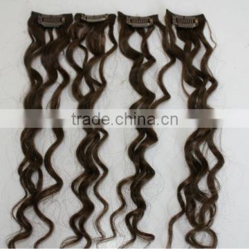 high quality Clipin hair 100%human hair