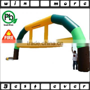 outdoor advertising inflatable arch, nylon material arch inflatables for sale