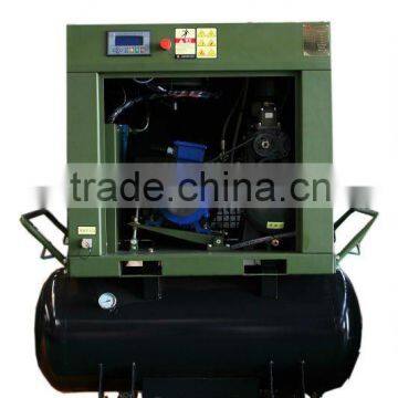 integration type screw compressor