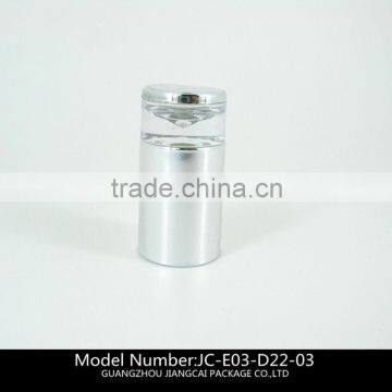 diameter 22mm cosmetic arcylic and plastic cap