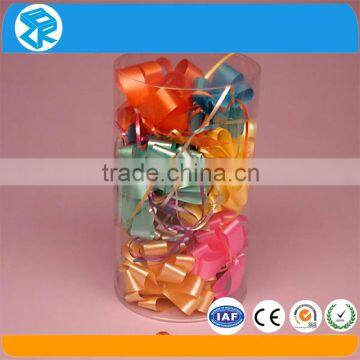 Non-toxic clear plastic folding packaging boxes