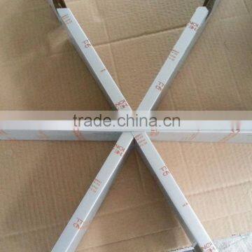SGS Tested Roller Coated Aluminum Suspended Triangle Grid Ceiling Open Grid Ceiling photo-6