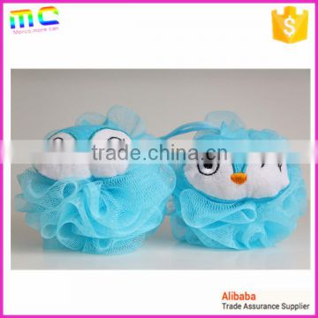 blue rabbit big ears cute fox toys baby body bath sponge