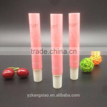 pearlized plastic eyecream tube with screw cap, cosmetic packing