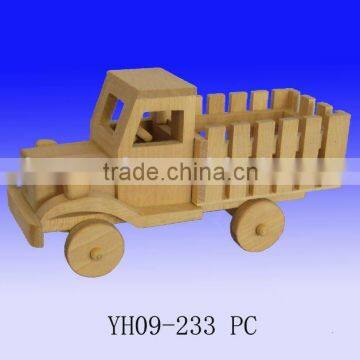 wooden toy skip lorry