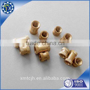 Factory Machining Services copper outside and insider thread screw CNC turning part