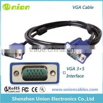 Wholesale high quality VGA Cable 15 Pin male to male