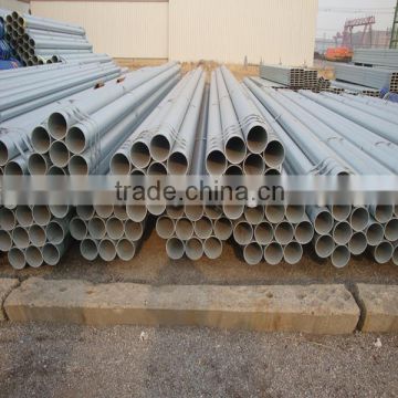 Galvanized thin wall round steel tubing