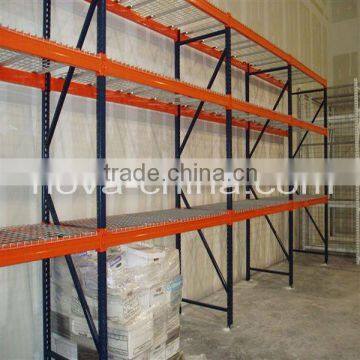 wire mesh decking for racking system