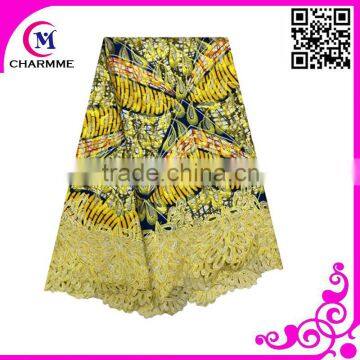 Latest Top Quality Wax Lace WLA-82 Fashion Design With Cheap Price Wax Lace photo-4