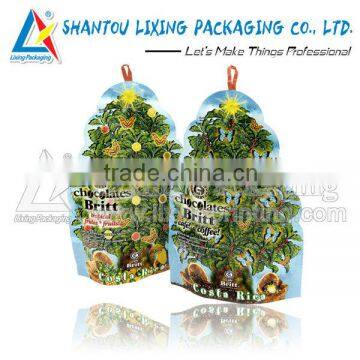 Christmas trees shaped bag