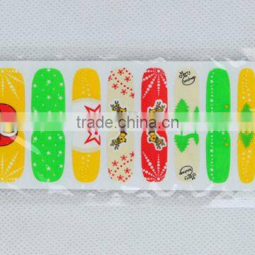 Christmas Theme 3D Nial Sticker/Nail Art Stencil Sticker