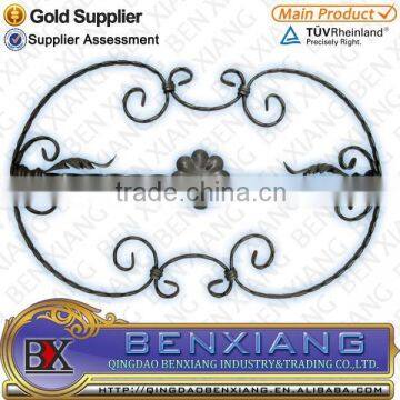 Wrought Iron rosette for fence,gate& stairs