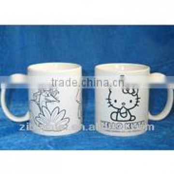 11oz Stoneware Drawing Mug for Premiums