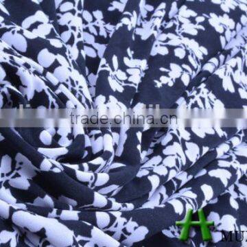Shaoxing Knitted Polyester FDY Spandex Printed Fabric photo-4