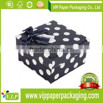 FASHIONAL PLASTIC SIMPLE BROWN SPECIAL PAPER WHOLESALE JEWELRY BOX