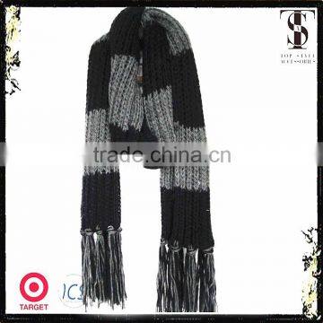 2015 fashion knitted shawl men winter warm scarf