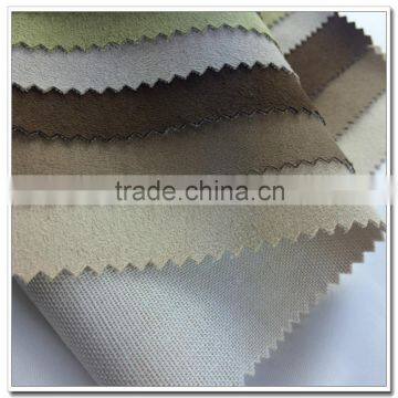 POLY96% SPAN4% Strech Suede Fabric Wholesale for Jacket photo-2