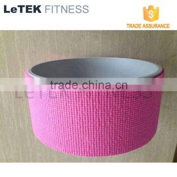 2015 Hot Sale Factory Supply PVC Yoga Wheel