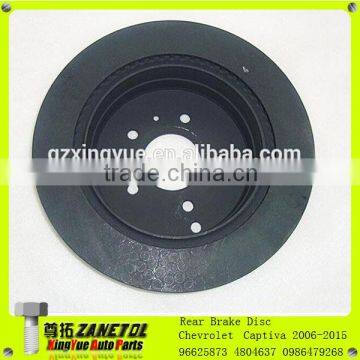 Auto Rear Brake Disc Brake Rotor 96625873 4804637 0986479268 24012002091for Chevrolet Captiva C100 C140 Opel Antara