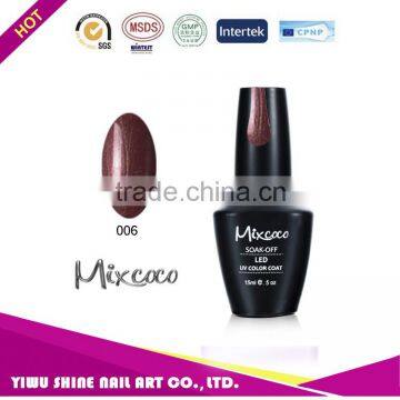 Nail color gel Mixcoco brand best seller candy pink