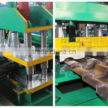 FX Glazed Aluminum Metal Roofing Tiles Roll Forming Machinery photo-4
