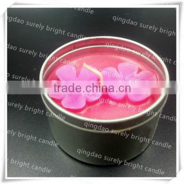 2015 natural soy candle tin candle TRAVELLING