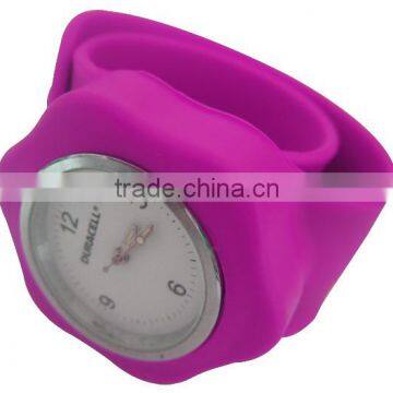 Digital Clock Slap Watch in Stars Silicone Bracelet Watches photo-6