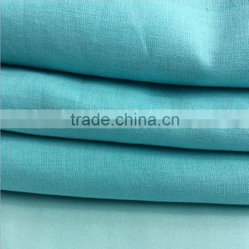 plian dyed woven 100% linen fabric