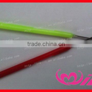 hair threading tool hair hook hair extension bead tool loop