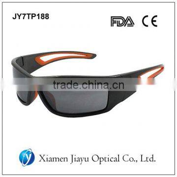 AS/NZS 1337 Certified Safety Shooting Glasses With Black Frame and Smoke Lens