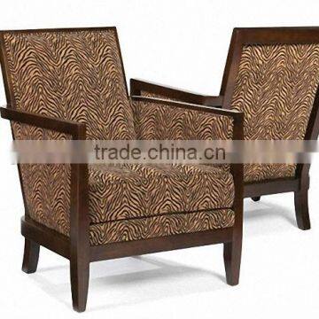 2014 modern leisure chair wood relaxing chair with upholstery YG244