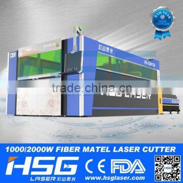 HSG 1000w/2000w Stainless Steel Fiber Laser Cutting Machine Price HS-G3015A