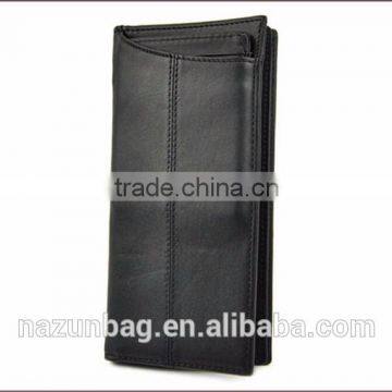 Wholesale High Quality Retro Crazy Horse Leather Business Men's Wallet photo-2