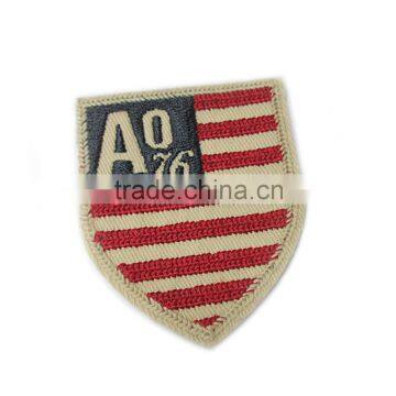 Adhesive Garment Accessory Custom Name Embroidered Patch