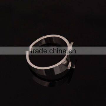 Stainless Steel Leaf Ring photo-3