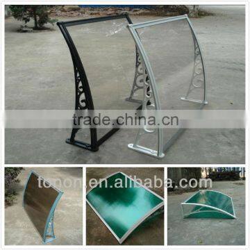 UV surface polycarbonate window canopies/awning in china