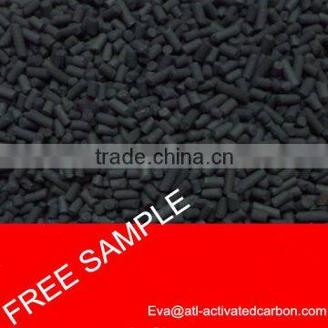 4mm Pellet Activated Carbon for H2S removal, air purification and gas treatment