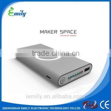 Portable qi Wireless Charging Power Bank Wireless Charger,wireless Power Bank 8000mah photo-4