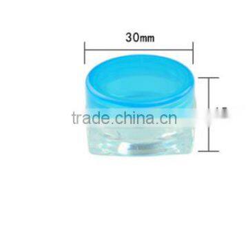 5g White Plastic Jar Container With Plastic Lid Cap photo-4