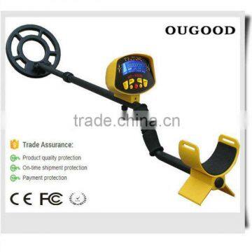 Gold search scanner, ground treasure metal detecor with high sensitivity and large screen